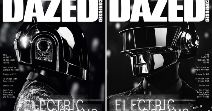 Daft Punk на обложке Dazed & Confused