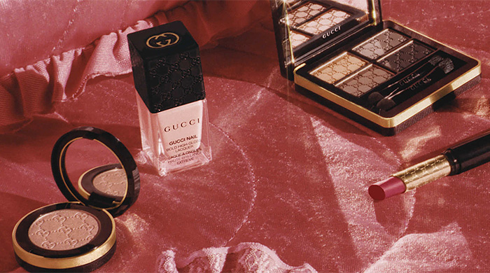 Дитя заката: новый розовый в коллекции макияжа Gucci