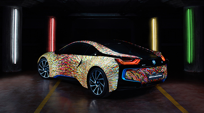 Подглядывать в будущее: BMW i8 Futurism Edition