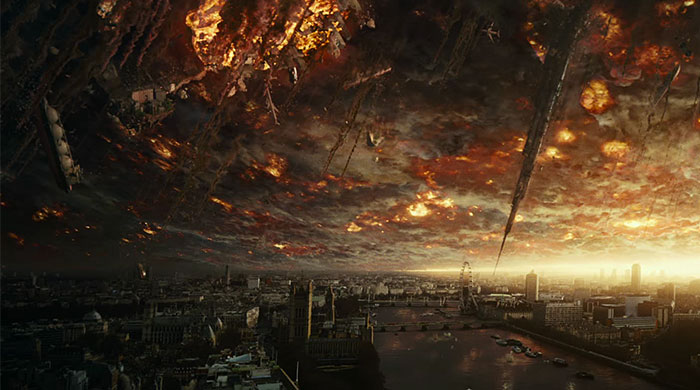 Инопланетное вторжение в трейлере фильма "День независимости — 2: Возрождение"