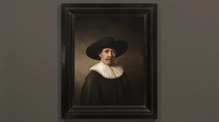 В Амстердаме впервые показали новый портрет Рембрандта
