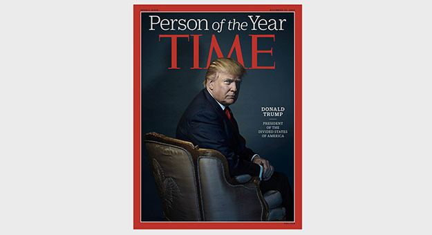 Time назвал человеком года Дональда Трампа