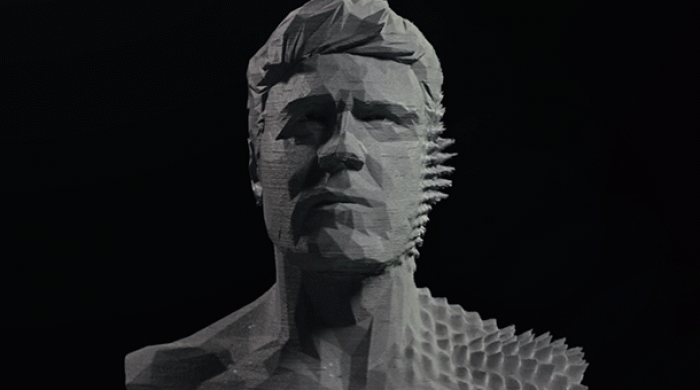 В новом клипе Дэна Салтэна вместо него спел двойник, напечатанный на 3D-принтер