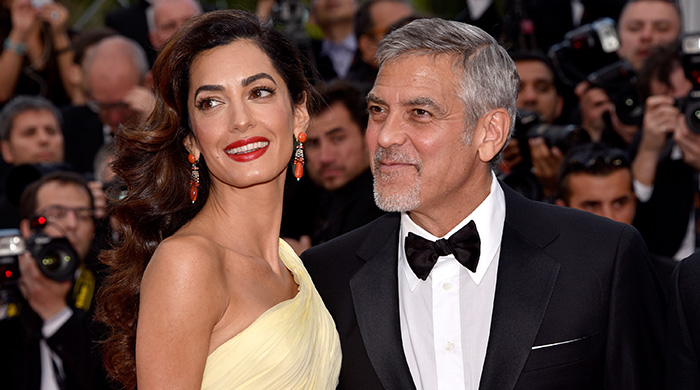 Амаль и Джордж Клуни на ковровой дорожке в Каннах