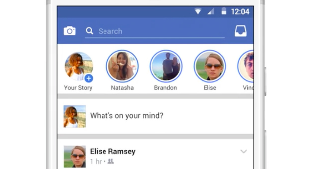 В Facebook появился аналог Stories в Instagram