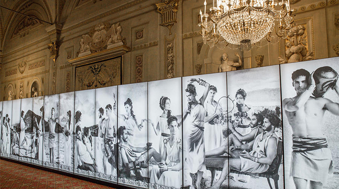 Карл Лагерфельд открыл фотовыставку Visions of Fashion во Флоренции