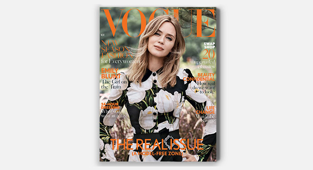 Британский Vogue выпустит номер без профессиональных моделей