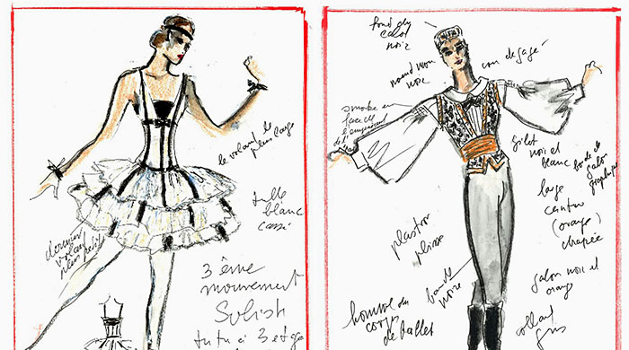 Карл Лагерфельд создал костюмы для Парижской Оперы