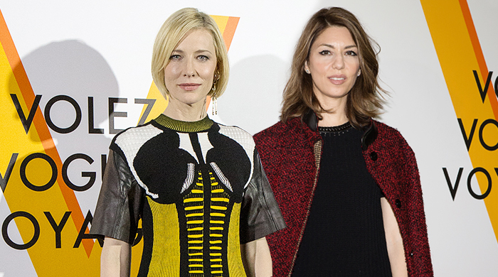 Кейт Бланшетт и София Коппола на открытии выставки Louis Vuitton в Токио