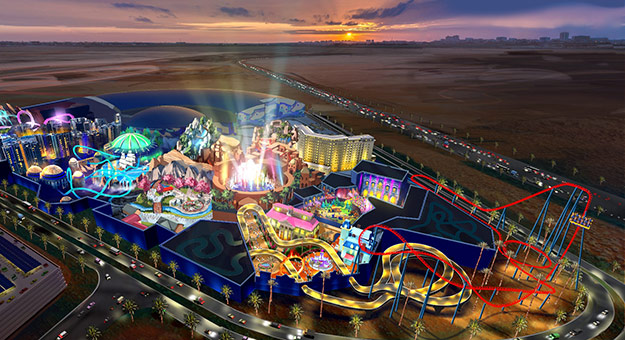 В Дубае построят самый большой в мире парк развлечений