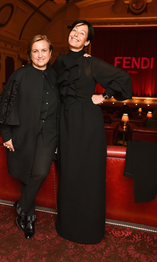 Аманда Харлех и Сильвия Вентурини Фенди