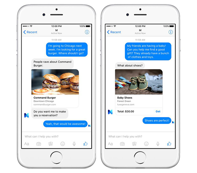 Facebook анонсировал появление "умного" помощника наподобие Siri и Cortana (фото 1)