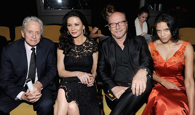 Майкл Дуглас, Кэтрин Зета-Джонс и Пол Хаггис Гости вечера в Джазовом Линкольн-центре (фото 6)