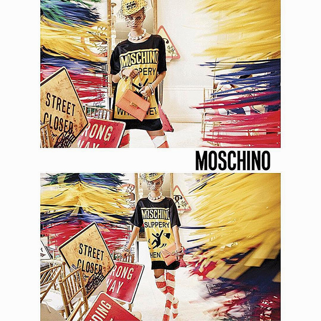 Буйство красок в новой кампании Moschino (фото 2)