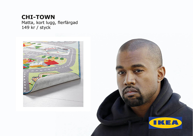 Канье Уэст хочет выпустить мебель с IKEA (фото 1)