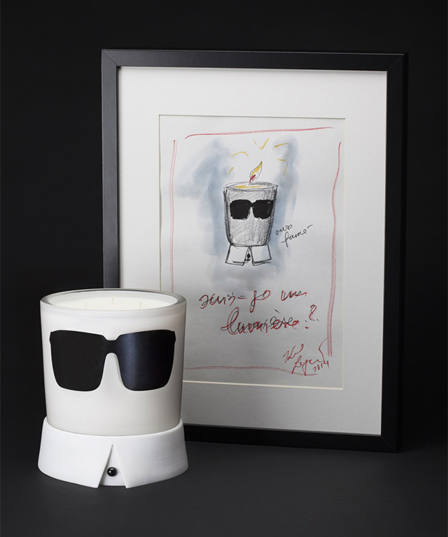 Ароматическая свеча для дома от Карла Лагерфельда (фото 1)