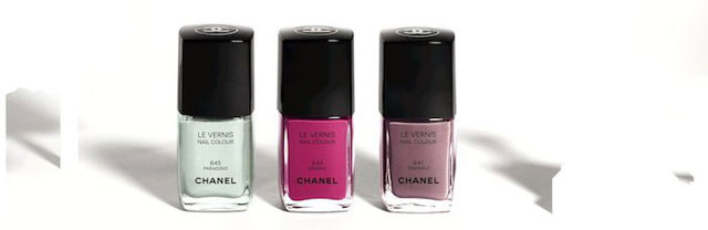 Лаки из весенней коллекции Chanel