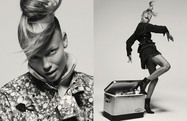 Наташа Поли в рекламной кампании Isabel Marant, осень-зима 2015 (фото 2)