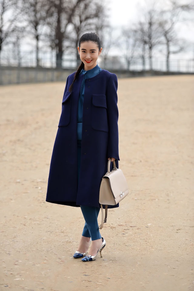 Неделя моды в Париже A/W 2014: street style. Часть IV (фото 3)