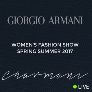 Прямая трансляция показа Giorgio Armani, весна-лето 2017
