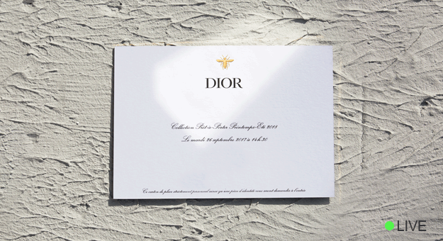 Прямая трансляция Christian Dior весна-лето 2018 Прямая трансляция Christian Dior весна-лето 2018