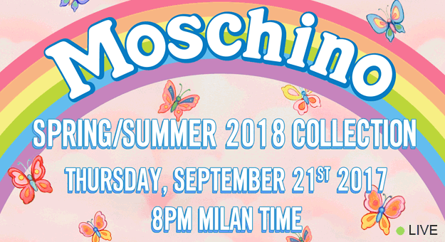 Прямая трансляция Moschino, весна-лето 2018 Прямая трансляция Moschino, весна-лето 2018