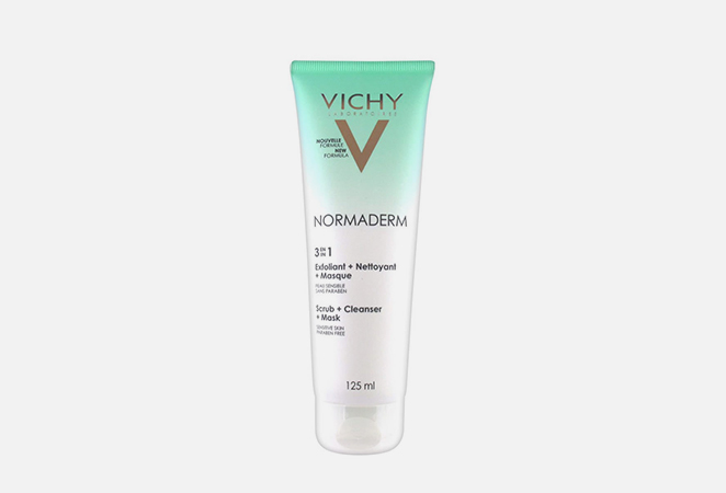 Normaderm 3 in 1 Scrub + Cleanser + Mask от Vichy, 1 044 руб. 