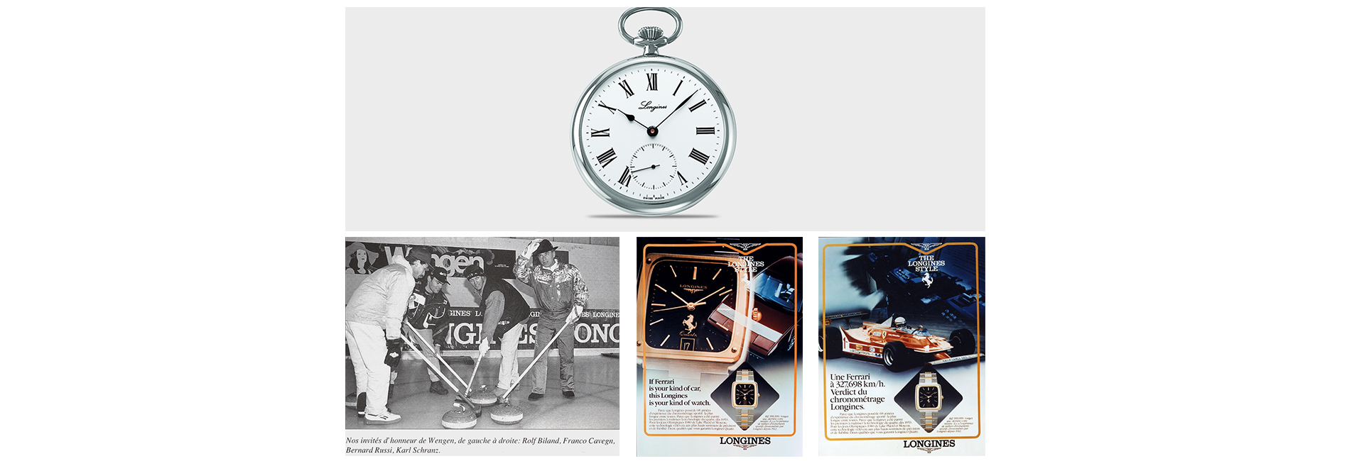 Карманные часы, 1995; Часы с эмблемой Ferrari, 1979