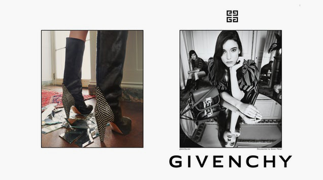 Givenchy разбил зеркала сапогами для новой съемки (фото 1)