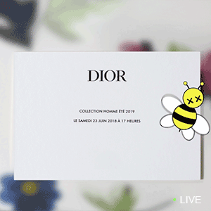 Прямая трансляция показа коллекции Dior Homme, весна-лето 2019 Прямая трансляция показа коллекции Dior Homme, весна-лето 2019