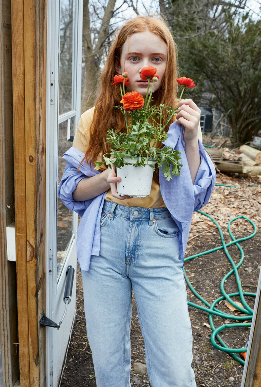 Buro x System exclusive: Sadie Sink on fame, family and her love of fashion (фото 11)