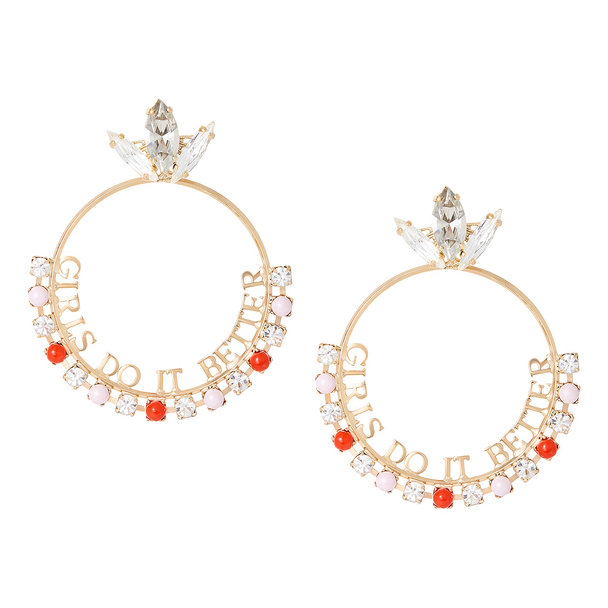 Серьги до плеч, с кристаллами и надписями: Poison Drop выпустил новогоднюю коллекцию украшений (фото 14)