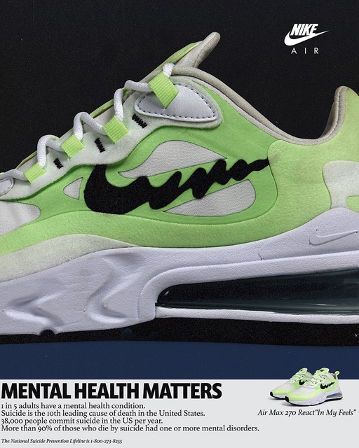 Nike посвятил кроссовки борьбе с ментальными заболеваниями (фото 4)