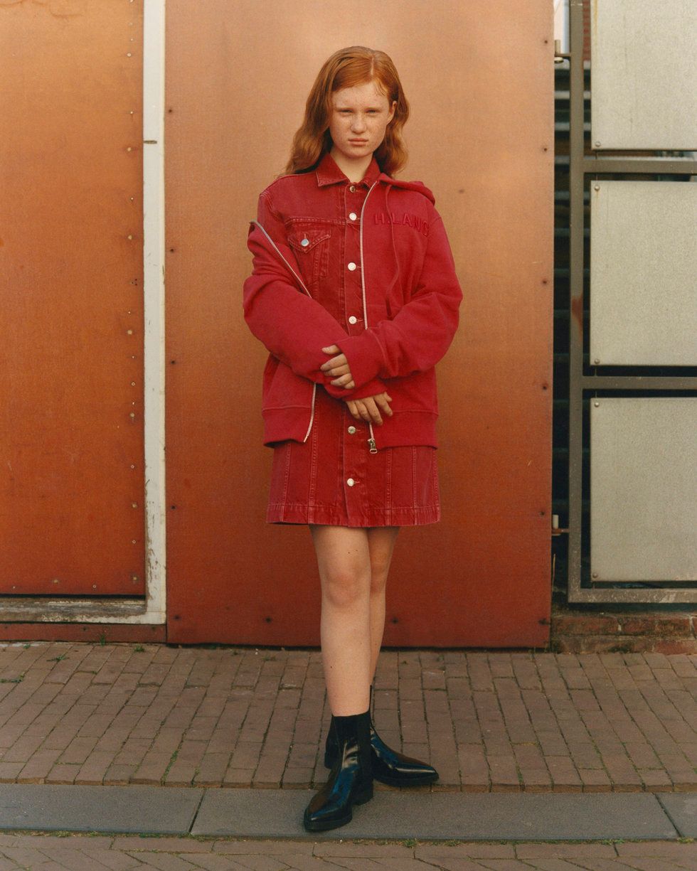 Фестиваль рыжих людей в кампании осенней коллекции Helmut Lang (фото 8)