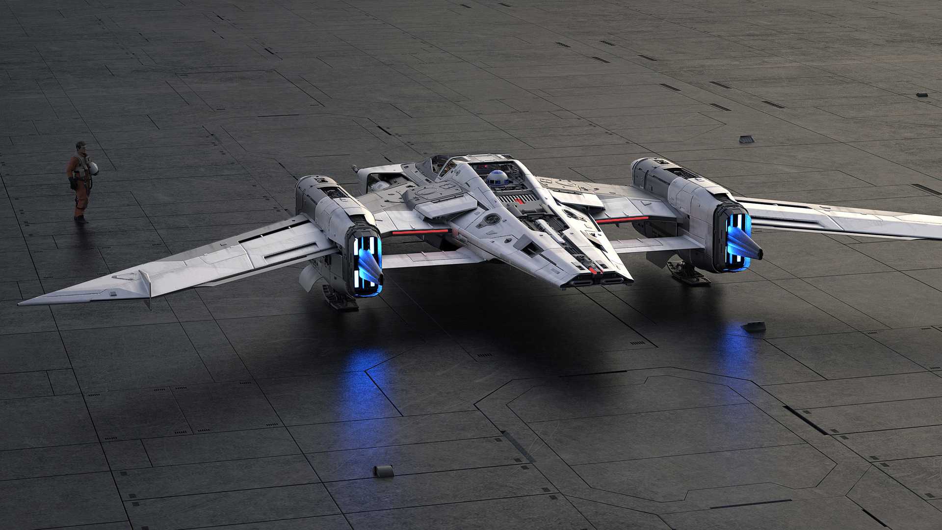 Porsche и Lucasfilm спроектировали космическое судно в стиле «Звездных войн» (фото 4)