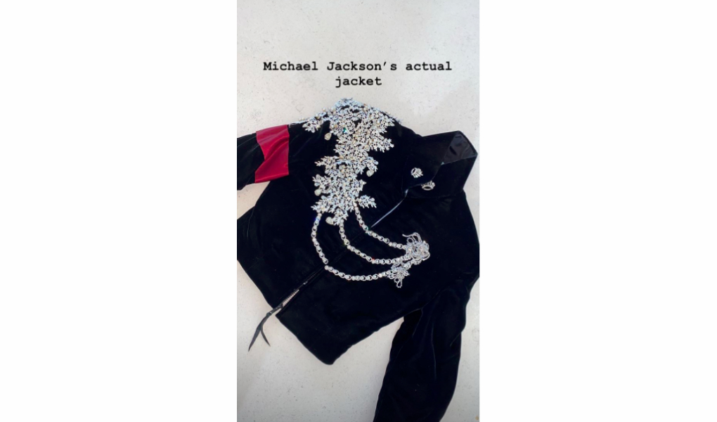 Ким Кардашьян и Канье Уэст подарили дочери Норт пиджак Майкла Джексона (фото 1)
