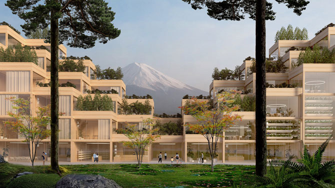 Бьярке Ингельс показал проект города будущего в Японии (фото 5)