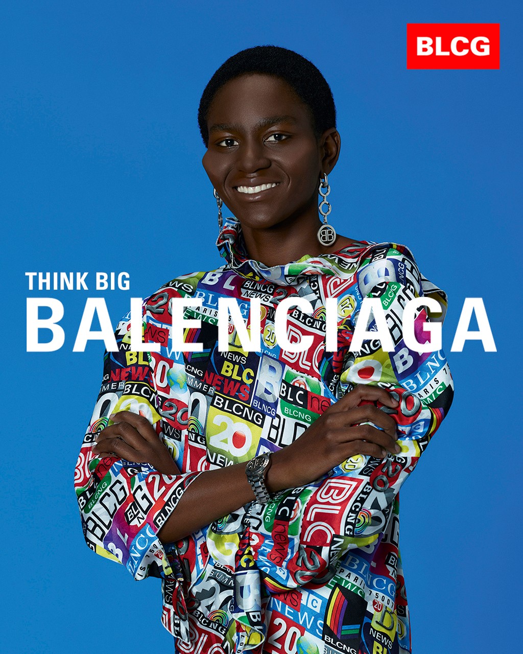 «Сила мечт» и «мысли масштабно»: Balenciaga выпустил кампанию с вдохновляющими надписями (фото 12)