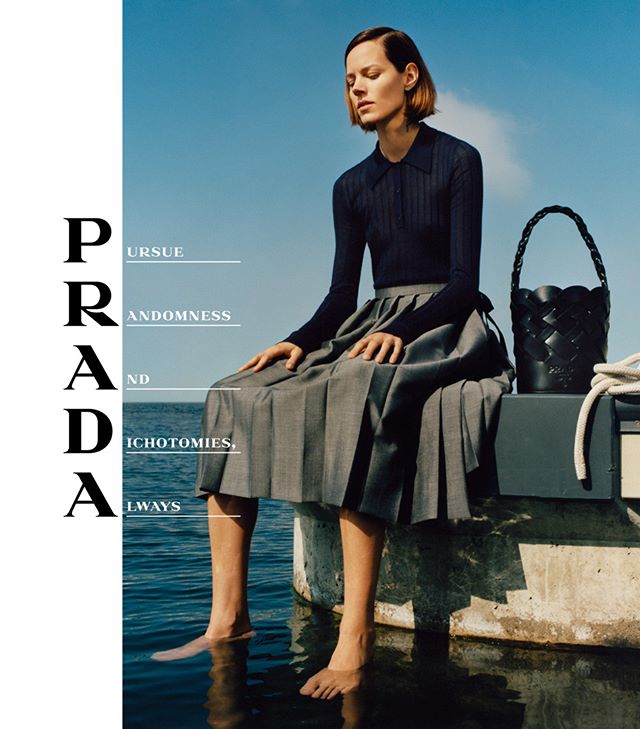 Prada собирает образ идеальной женщины в новой весенне-летней кампании (фото 2)