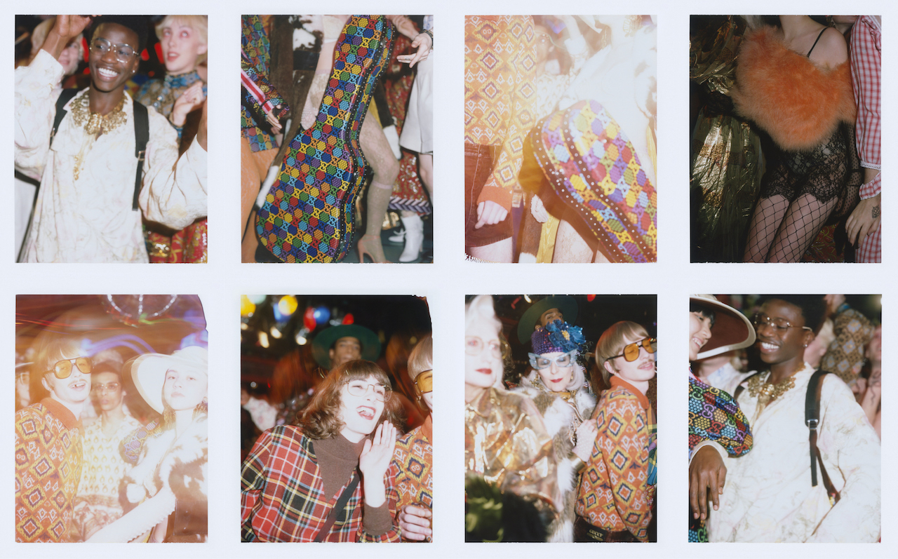 Модели веселятся в окружении диско-шаров в кампании Gucci Psychedelic (фото 18)