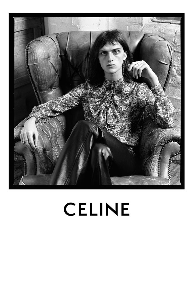 Celine выпустил мужскую кампанию весенней коллекции 2020 (фото 4)