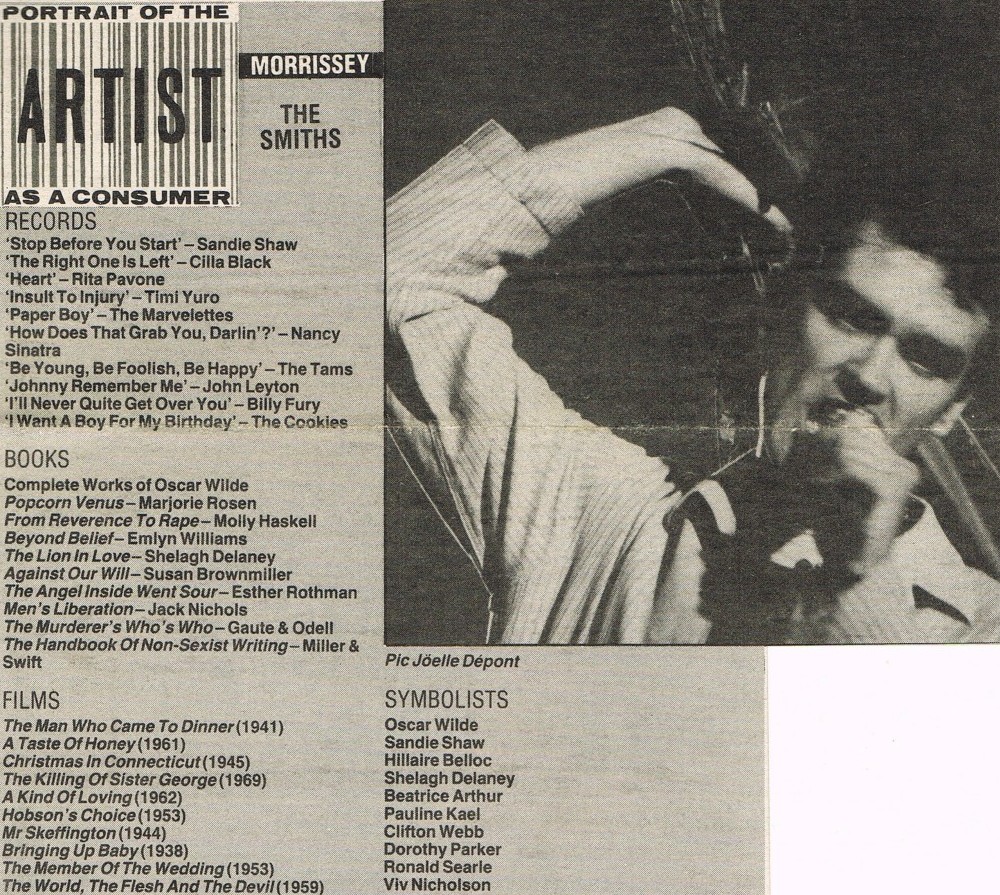 Музей кино имени Моррисси: какие фильмы повлияли на The Smiths и его сольное творчество (фото 3)