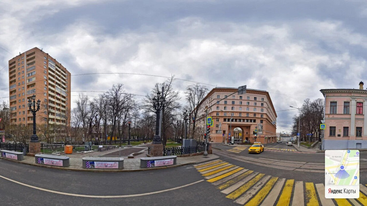 «Яндекс.Карты» снял панорамы опустевшей из-за самоизоляции Москвы (фото 2)