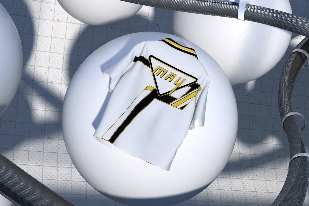Prada показал рубашку из майского дропа линейки Time Capsule (фото 1)