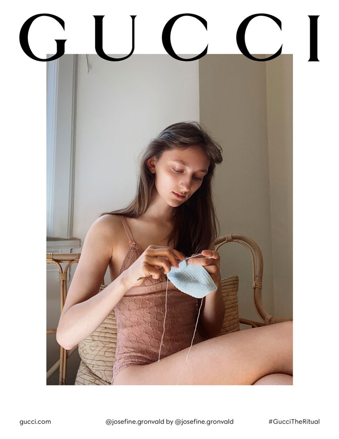 Gucci представил кампанию осенней коллекции 2020 — ее снимали модели (фото 3)