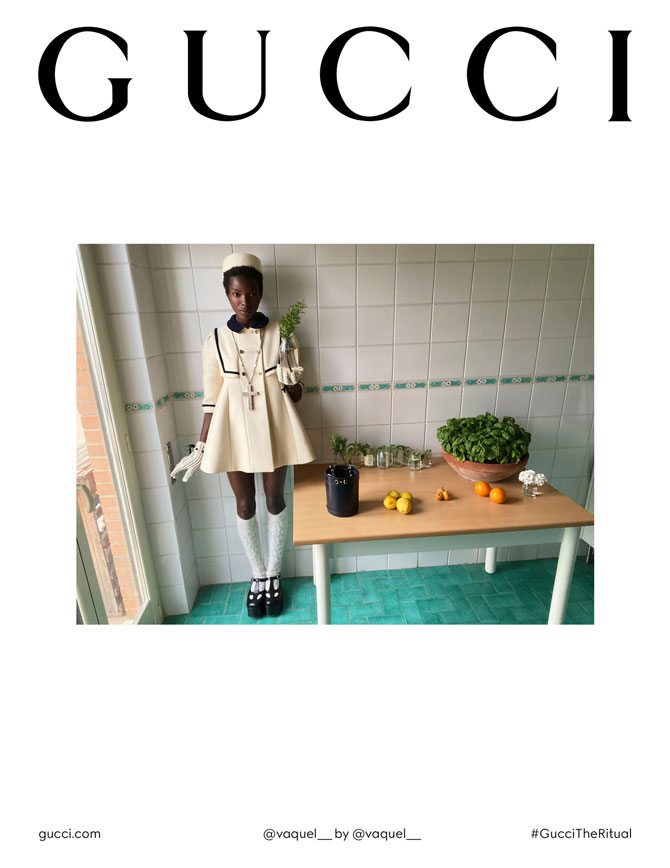 Gucci представил кампанию осенней коллекции 2020 — ее снимали модели (фото 2)