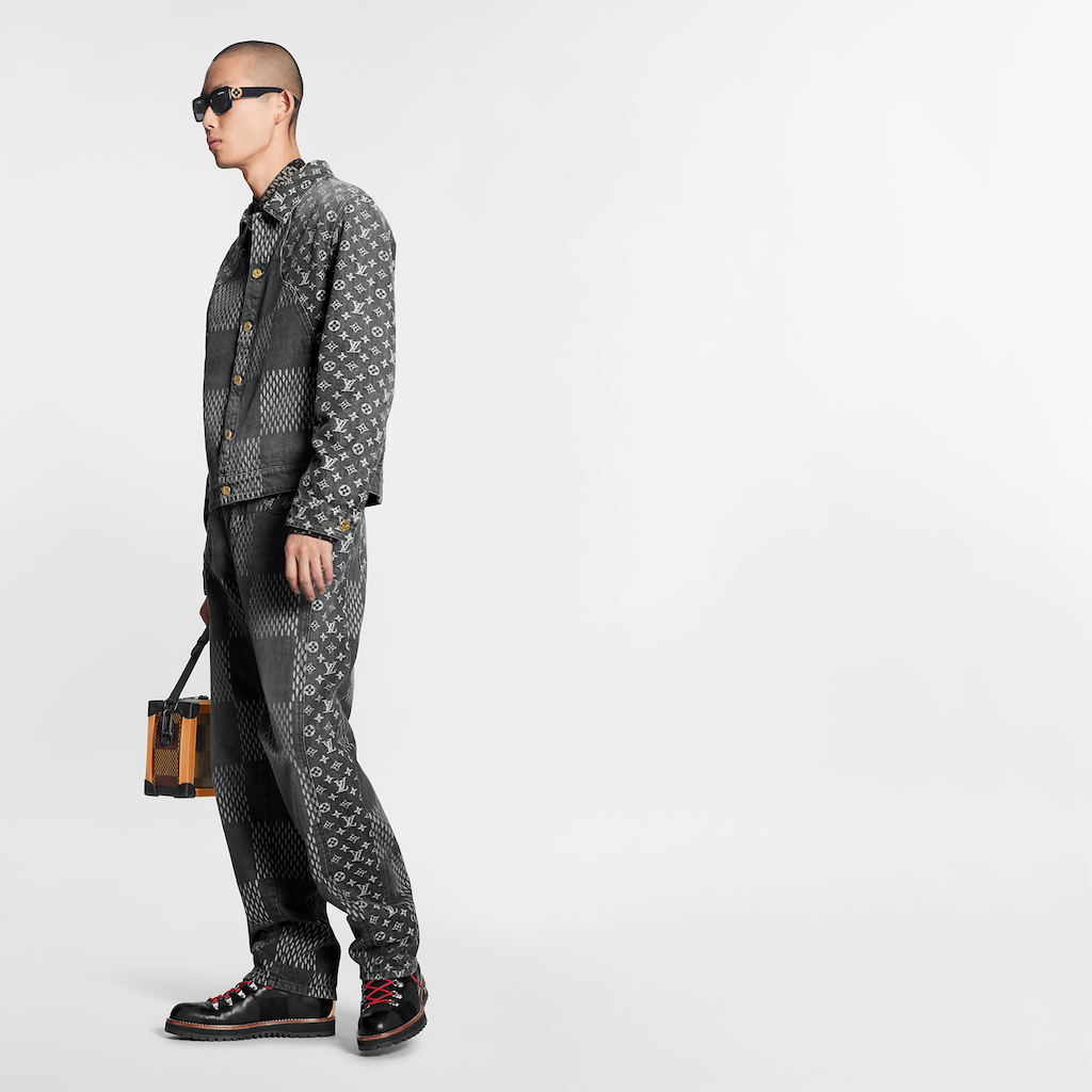 Деним и костюмы: Louis Vuitton показал первый дроп коллаборации с основателем Bape (фото 36)