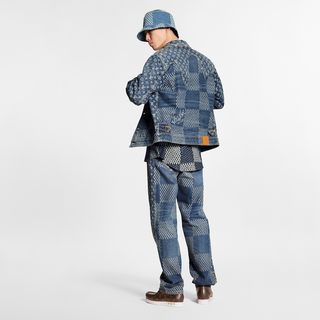 Деним и костюмы: Louis Vuitton показал первый дроп коллаборации с основателем Bape (фото 3)