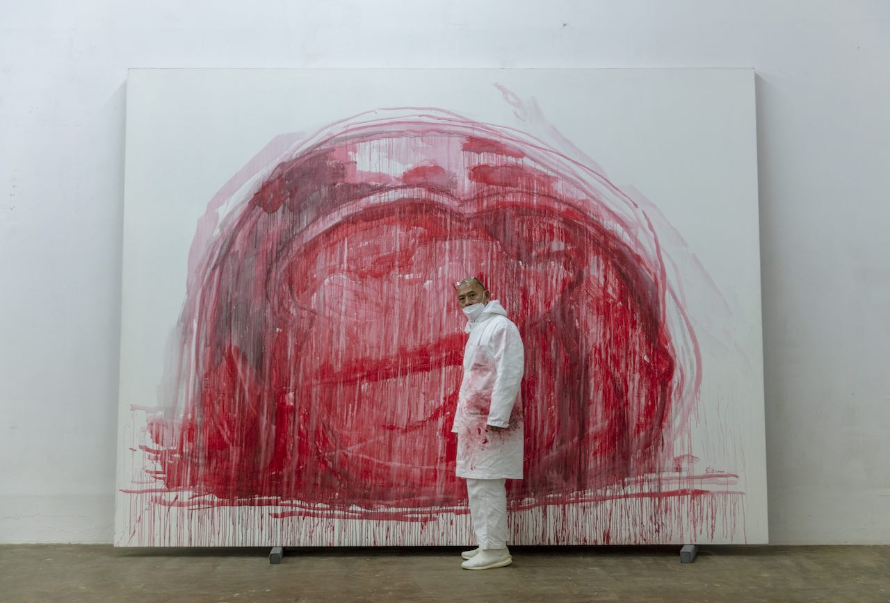 Художник Чжан Хуань покажет в Эрмитаже свои работы, посвященные пандемии COVID-19 (фото 1)