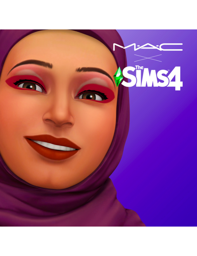 В игре The Sims 4 появилась косметика М.А.С. (фото 2)